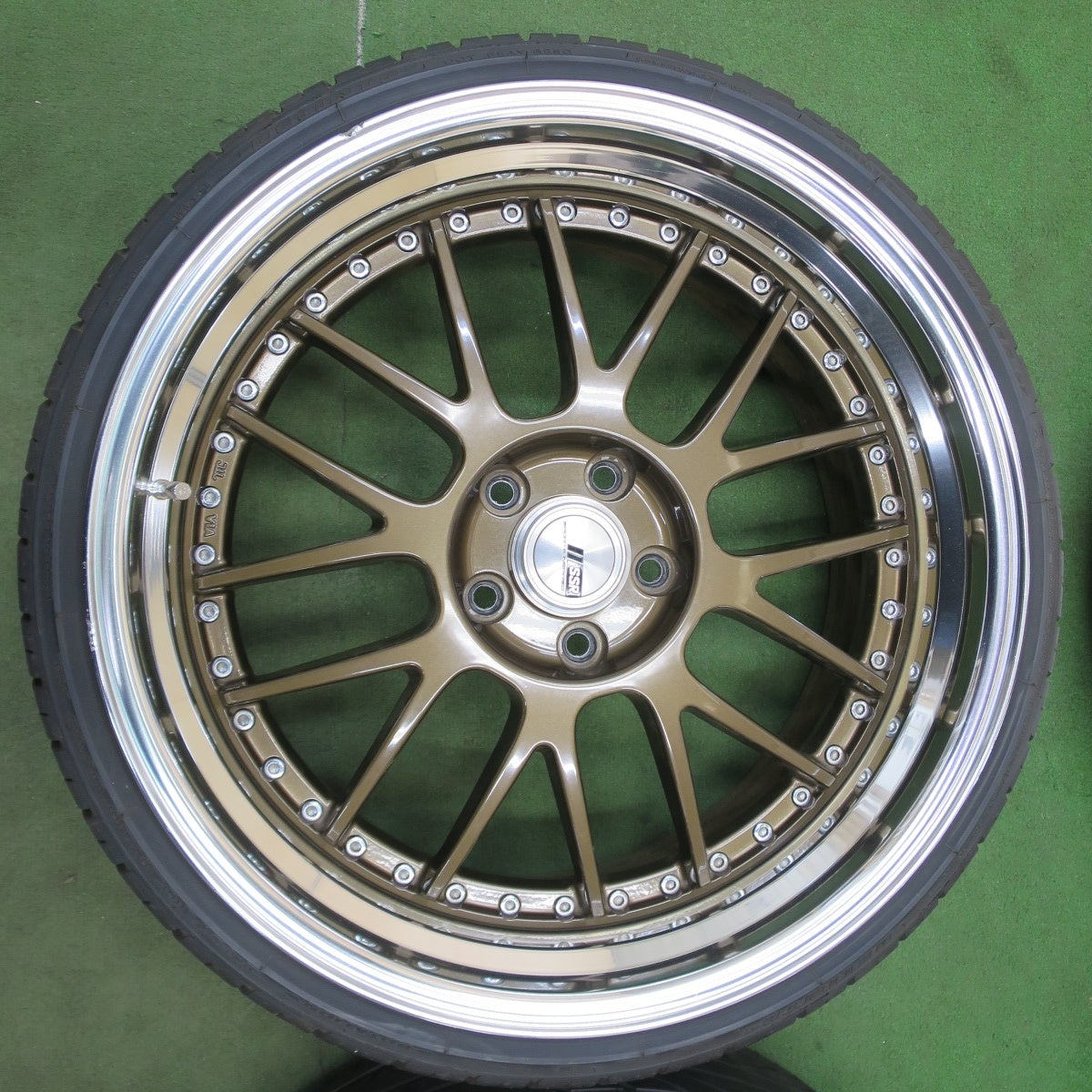 バリ溝！22年！ほぼ10分★SSR MS1 225/30R20 245/30R20 デリンテ サンダー D7 20インチ PCD114.3/5H★6042201ナノ