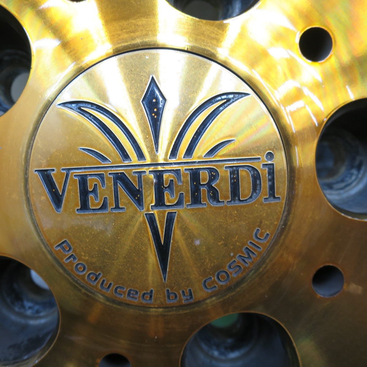 キレイ！付属品付き★VENERDi VARIANT COSMIC 18インチ ホイール ヴェネルディ ヴァリアント コスミック 18×7.5J PCD114.3/5H★6070603NGホ