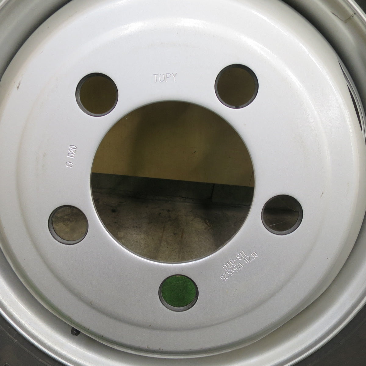 バリ溝！22年！キレイ！9分！6本★トラック 205/70R17.5 115/113L スタッドレス ブリヂストン ブリザック W979 TOPY スチール ホイール 113-9TC 17.5インチ PCD203.2/5H★6020601ナス