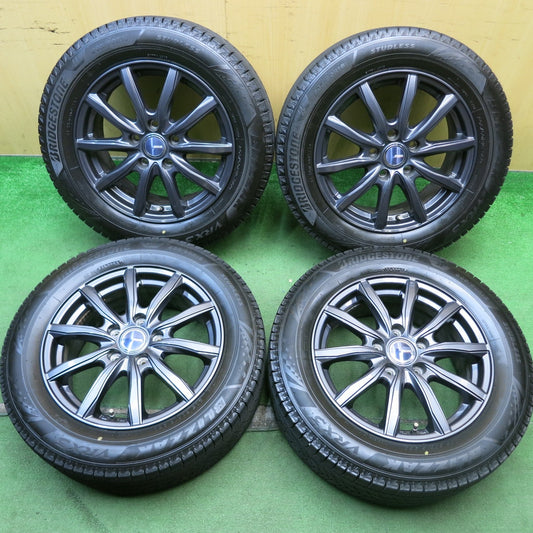 バリ溝！21年！キレイ！9.5分★スタッドレス 205/60R16 ブリヂストン ブリザック VRX3 D.O.S. DOS 16インチ PCD114.3/5H★5072607HAス