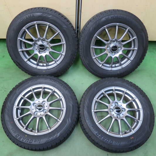 バリ溝！22年！キレイ！9.5分★スタッドレス 185/65R15 ヨコハマ アイスガード iG60 DILETTO ディレット 15インチ PCD100/4H★6033102イス