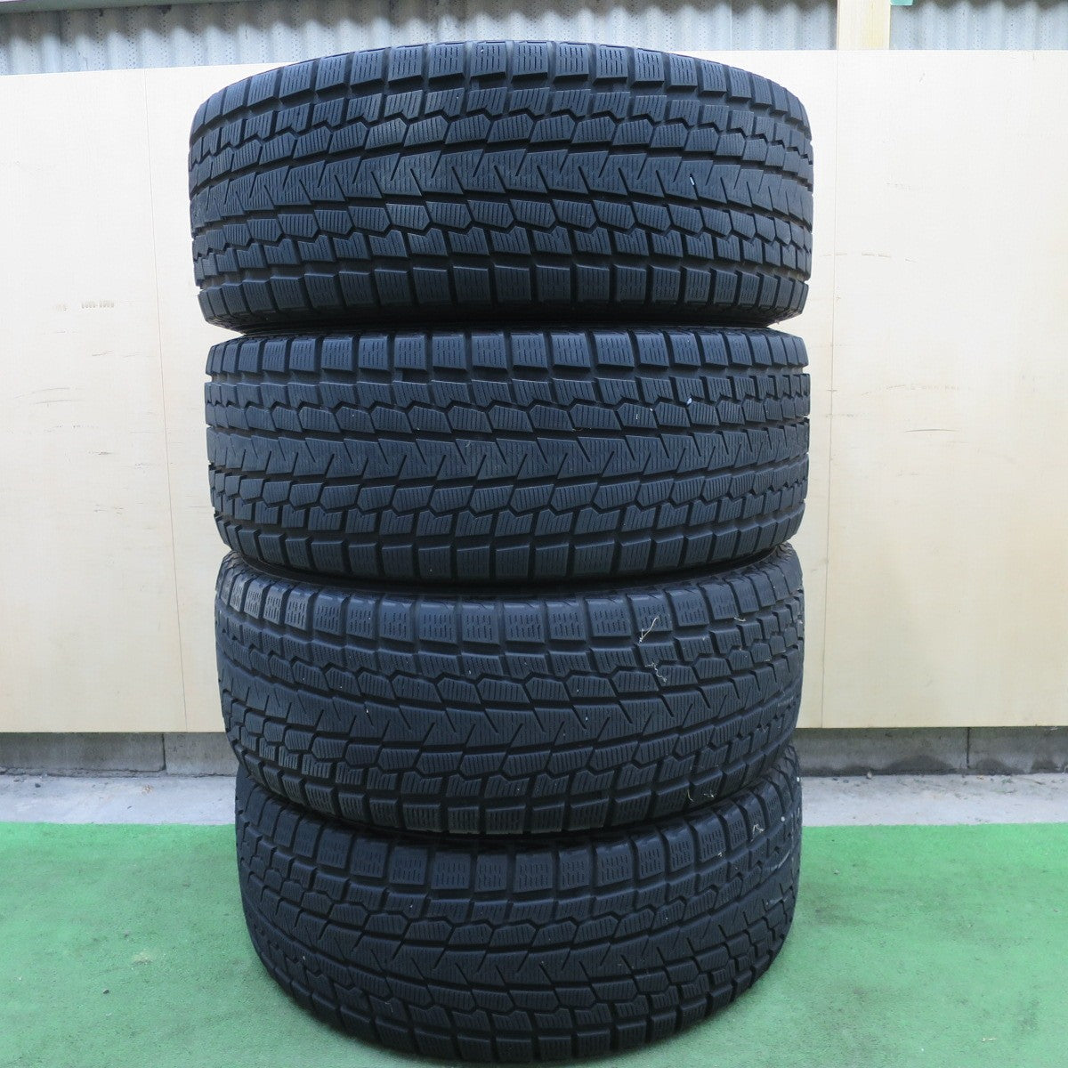 バリ溝！9.5分★トヨタ US タンドラ 純正 275/55R20 スタッドレス ヨコハマ アイスガード G075 20インチ PCD150/5H★6013107ナス