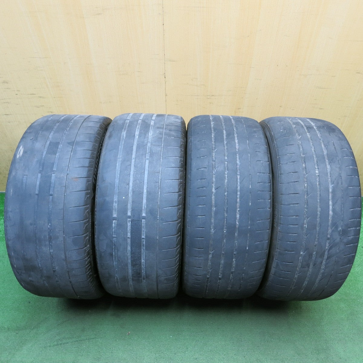 4本価格！23年◎アウディ A7 スポーツバック Sライン 純正 255/40R19 ブリヂストン ポテンザ S001 ブリヂストン ポテンザ スポーツ 19インチ PCD112/5H◎6082901HAノ