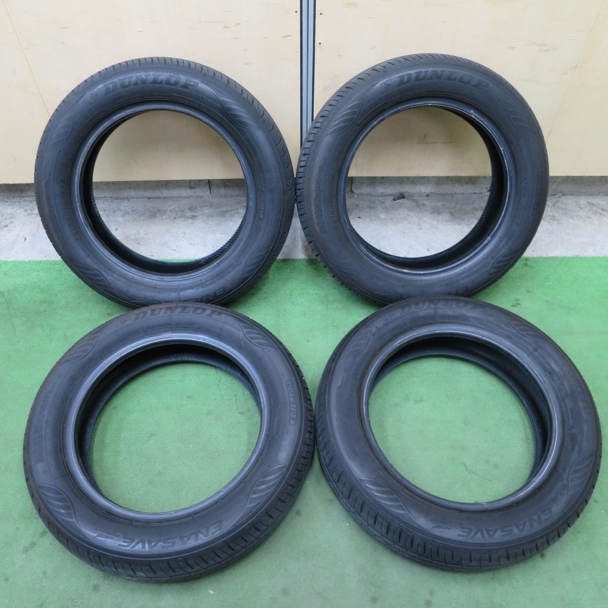 バリ溝！24年！ほぼ10分★155/65R14 ダンロップ エナセーブ EC350+ タイヤ 14インチ N-BOX デイズ ワゴンR タント 等★6051501NGノタ