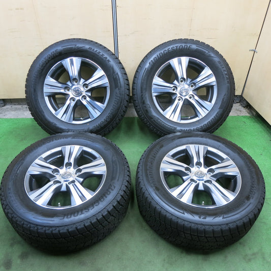 バリ溝！23年！キレイ！9.5分★レクサス LX 純正 285/60R18 スタッドレス ブリヂストン ブリザック DM-V3 18インチ PCD150/5H★6012802ナス