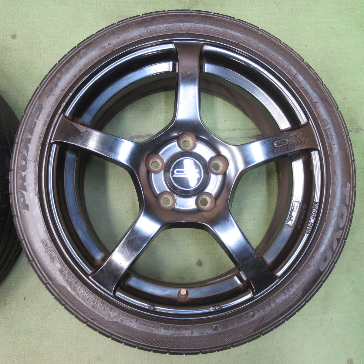 4本価格★MINI ミニ クーパー 等 O・Z X-LINE Torino 205/45R17 トーヨー プロクセス スポーツ OZ レーシング トリノ 17インチ PCD112/5H★6050401イノ