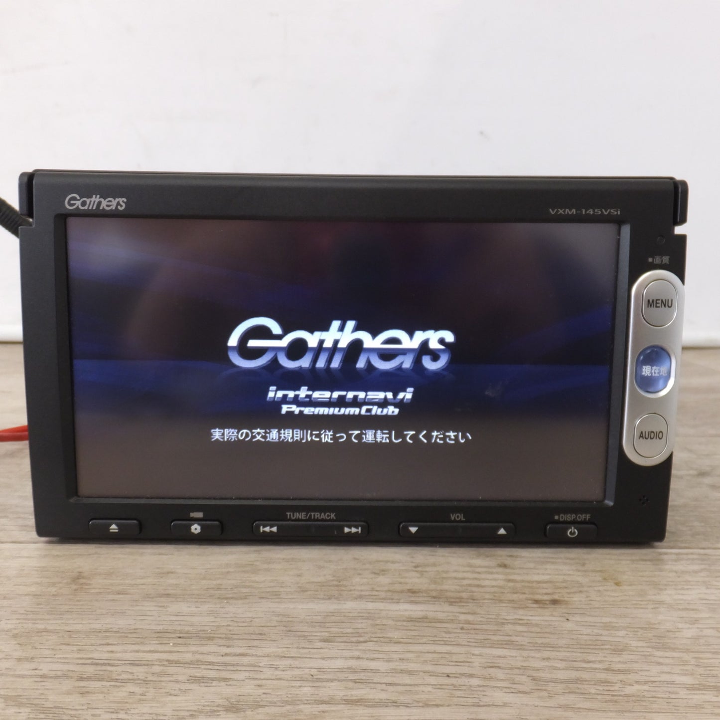 [送料無料] 現状品★パナソニック製 ホンダ 純正 ベーシックインターナビ Gathers VXM-145VSi 08A40-S50-430　セキュリティロック(44)★