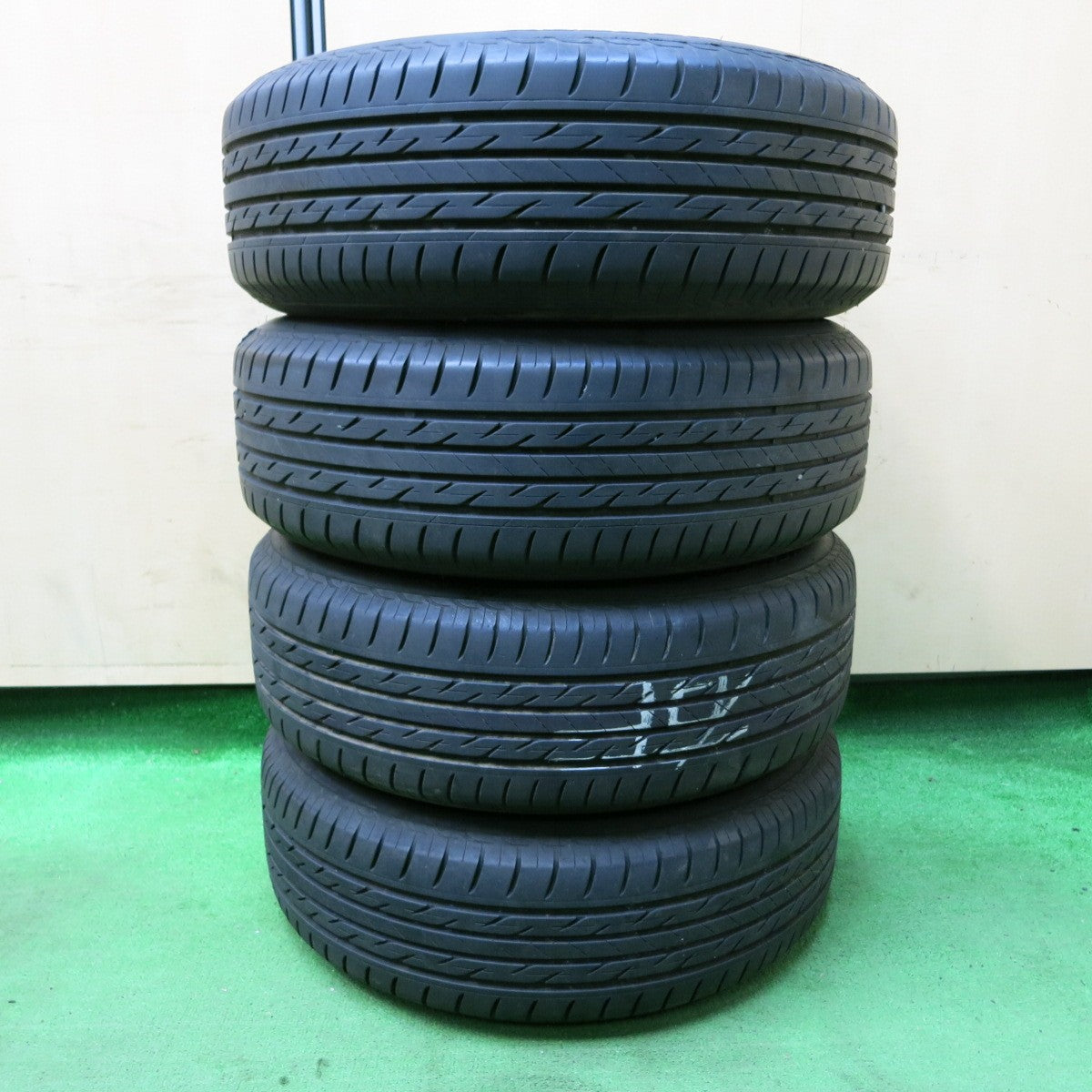 *送料無料* 4本価格！20年★トヨタ 30系 プリウス 純正 195/65R15 ブリヂストン ネクストリー エコピア 15インチ PCD100/5H★4082910SYノ