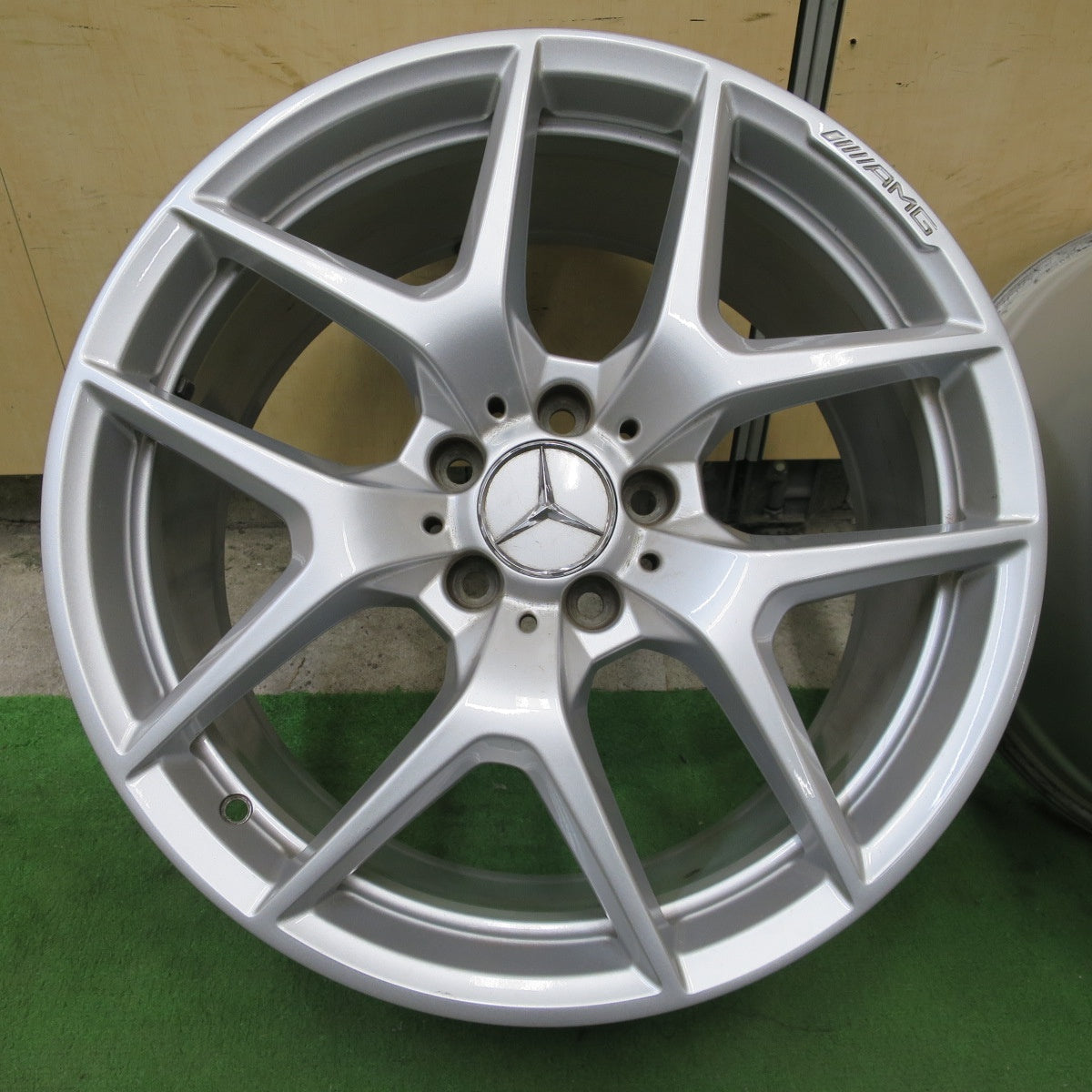 センサー付き◎ベンツ GT C190 純正 AMG ホイール 19インチ 19×9J 19×11J PCD112/5H◎6090202NGホ