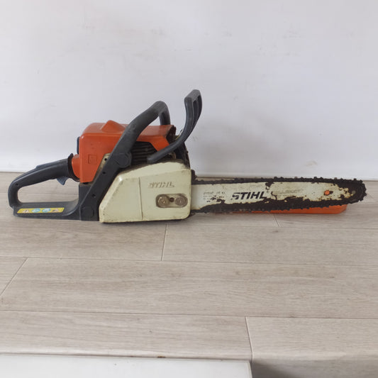 [送料無料] 岐阜発 ジャンク★スチール STIHL エンジンチェーンソー 017 D-71336★