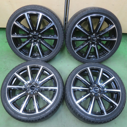 4本価格★プリウス 等 ANHELO CORAZON SKIT 225/40R18 デュラターン MOZZO SPORT アネーロ コラソン スキット 18インチ PCD100/5H★6031901イノ