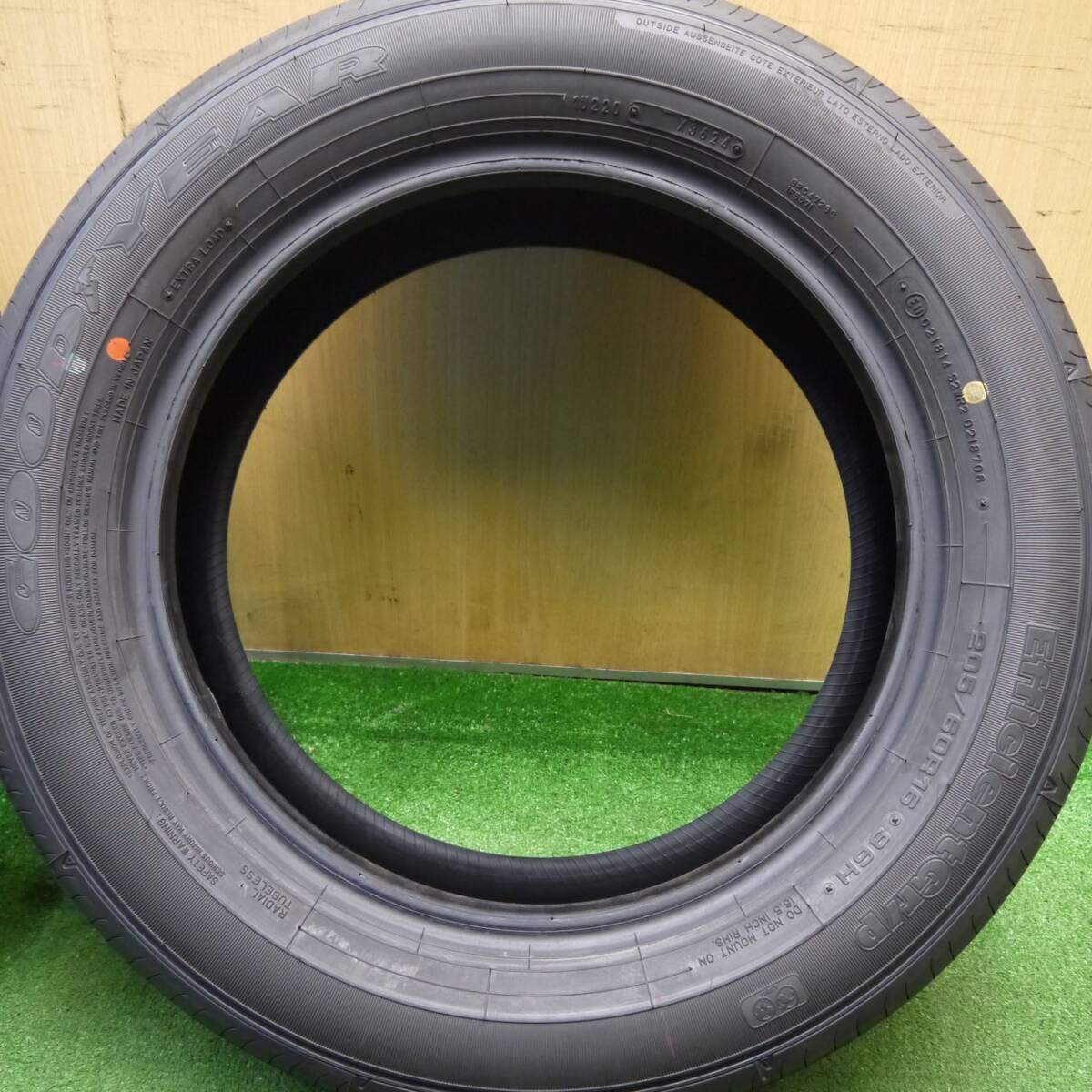 新車外し 24年★205/60R16 グッドイヤー EfficientGrip エフィシエントグリップ 16インチ ノア ヴォクシー等★5031707Hノタ