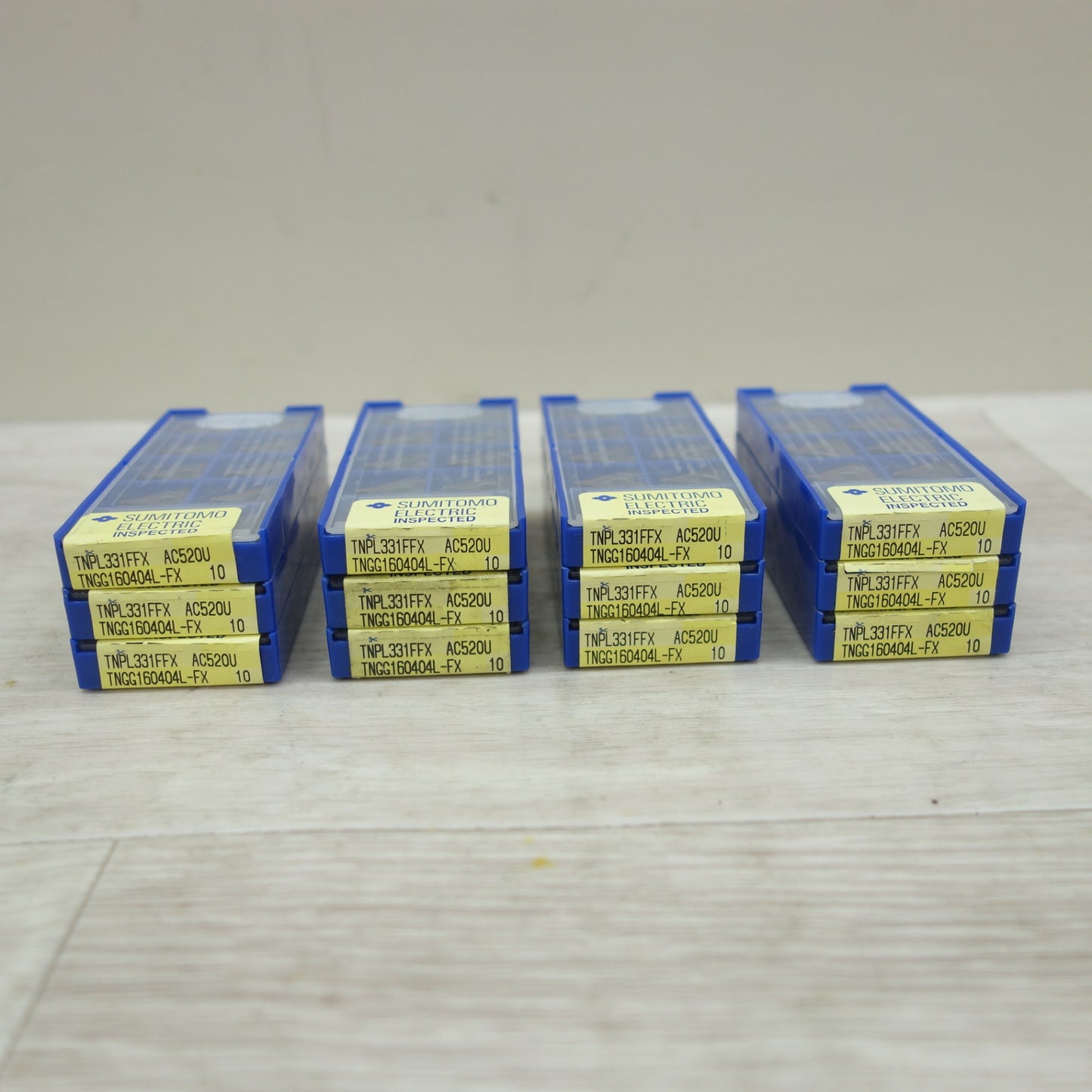 [送料無料] 未使用！12箱☆住友 チップ TNGG160404L-FX TNPL331FFX H7181 AC520U SUMITOMO☆