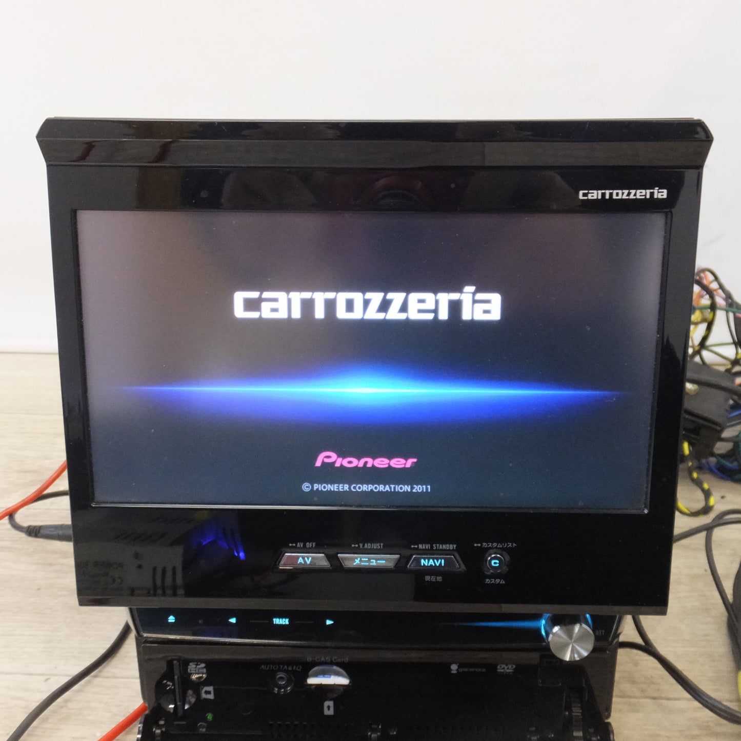 [送料無料] 現状品★カロッツェリア carrozzeria AV一体型HDDナビゲーション サイバーナビ AVIC-VH09CS(CPN4026)(9)★