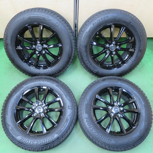 バリ溝！23年！キレイ！9.5分★スタッドレス 225/65R17 ブリヂストン ブリザック DM-V3 PREO プレオ 17インチ PCD114.3/5H★5032102イス