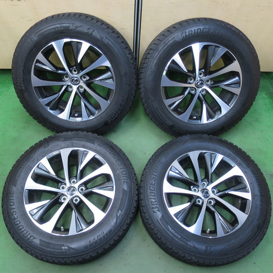 センサー付！バリ溝！キレイ！8.5分★レクサス 20系 RX 純正 235/65R18 スタッドレス ブリヂストン ブリザック DM-V3 18インチ PCD114.3/5H★5092701イス