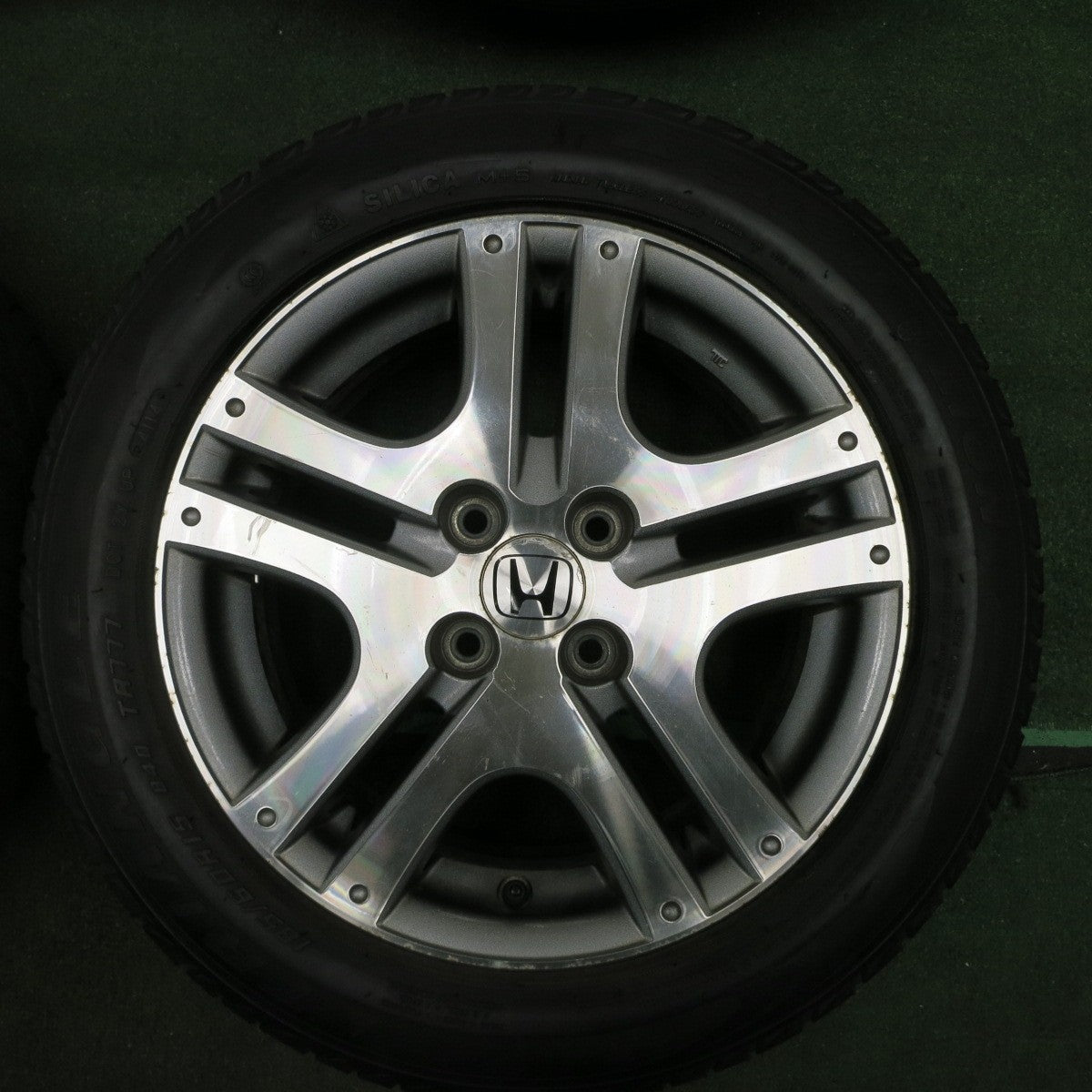 *送料無料* 4本価格★ホンダ フィット 純正 185/60R15 スタッドレス トライアングル SNOW LION 15インチ PCD100/4H★4032602TNス