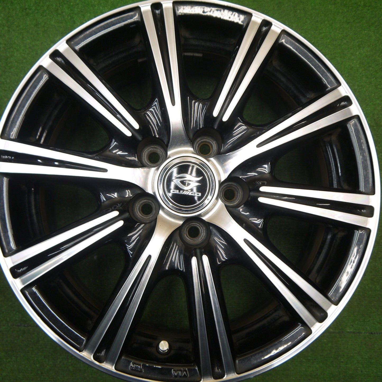 4本価格★プリウス シエンタ 等 Guild XS weds 15インチ ギルド ウェッズ ホイール 15×6J PCD100/5H★5120803Hホ