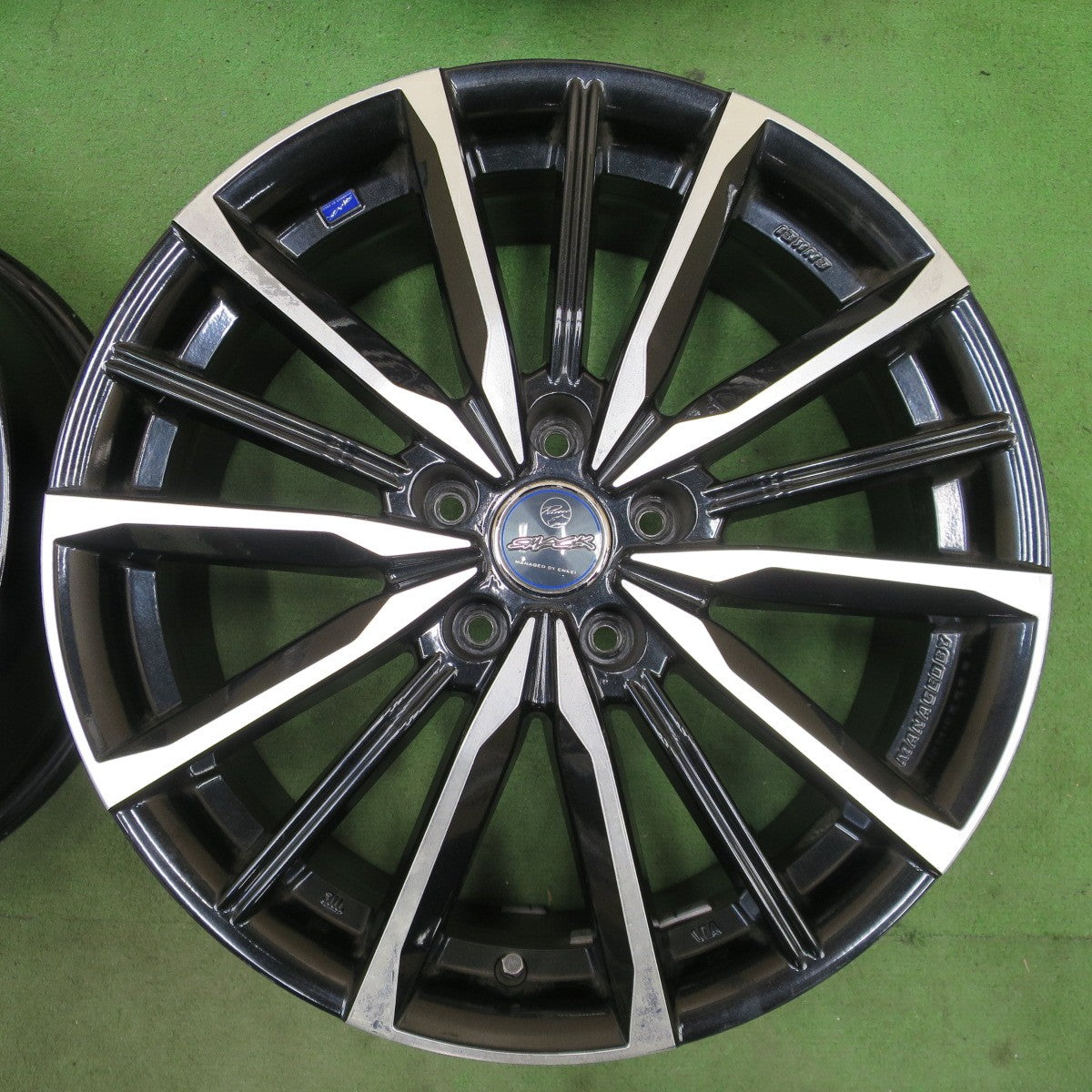 4本価格★SMACK ENKEI VALKYRIE 18インチ スマック エンケイ ヴァルキリー 18×7J PCD114.3/5H★6070601NGホ