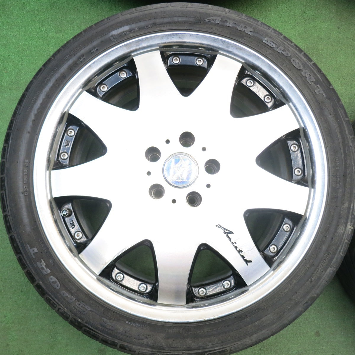 4本価格◎Amistad クラウド 245/40R19 ATR SPORT アミスタット ATRスポーツ 19インチ PCD114.3/5H◎6061301HAノ