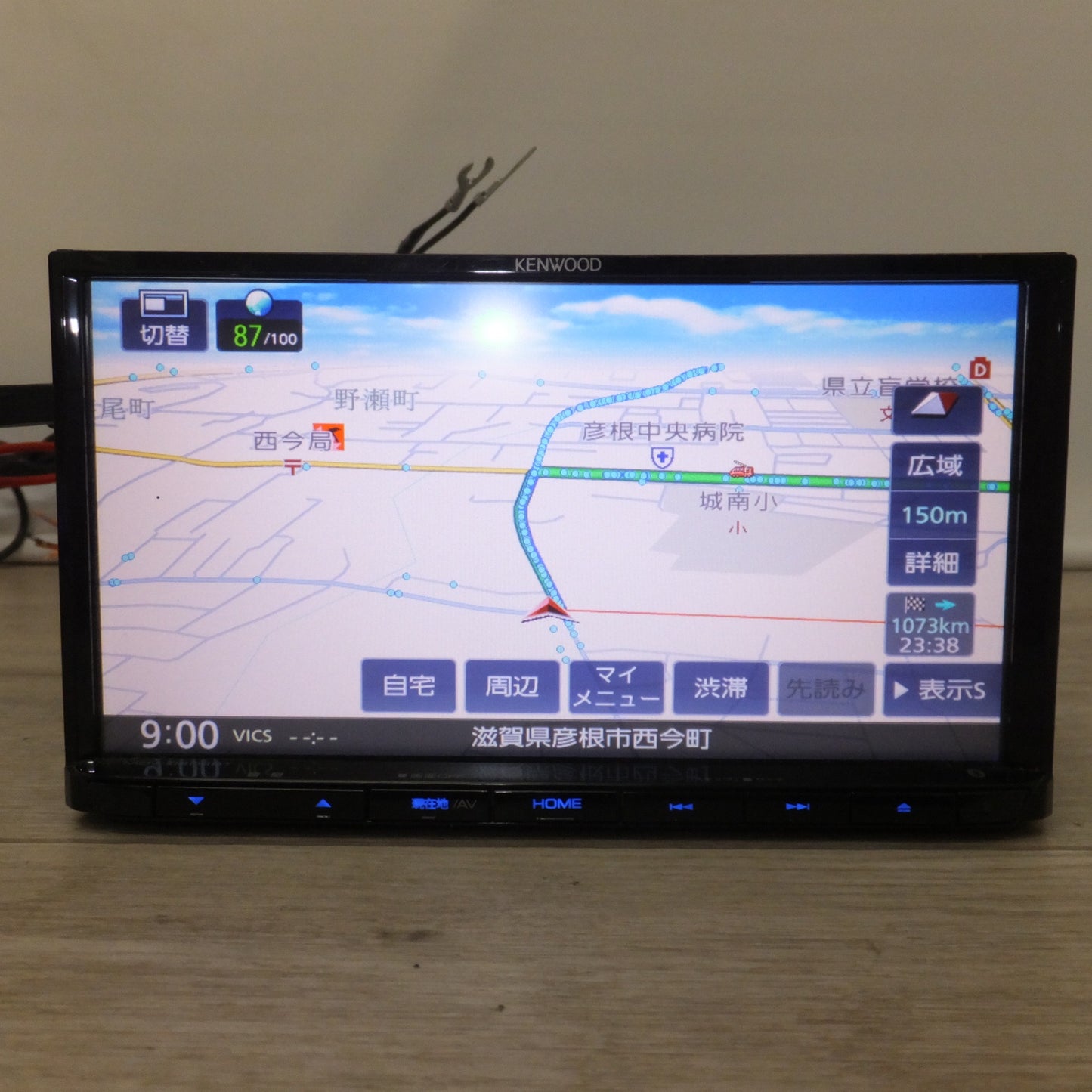 [送料無料] ★ケンウッド KENWOOD メモリーナビゲーション MDV-D404BT[18]★