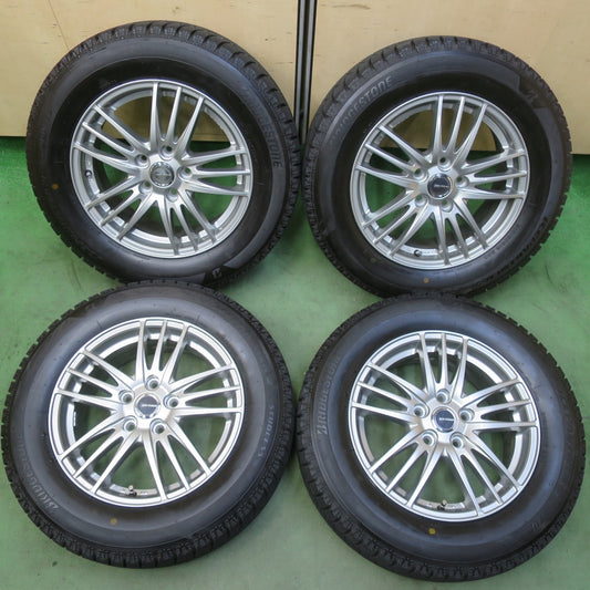 ほぼ未使用！23年！キレイ★スタッドレス 215/60R16 ブリヂストン アイスパートナー2 ECO FORME エコフォルム 16インチ PCD114.3/5H★6060409イス