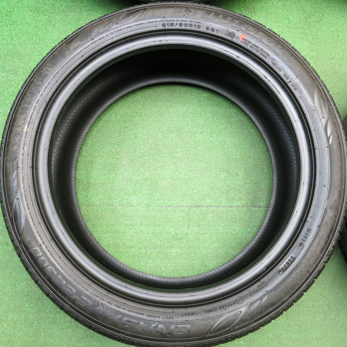 新車外し★215/50R18 ダンロップ エナセーブ EC300+ タイヤ 18インチ ヤリスクロス CX-3 等★6012511HAノタ