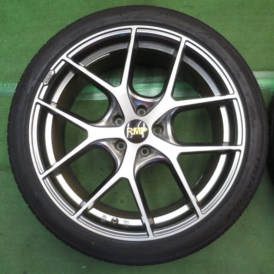 バリ溝！25年！キレイ！9分◎RMP 025F MiD 245/40R20 トライアングル EffeXSport TH202 20インチ PCD114.3/5H◎6091903NJノ
