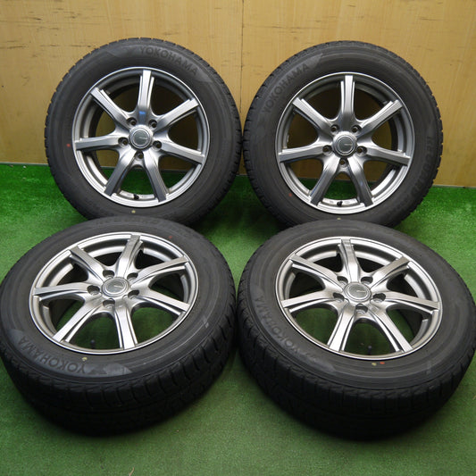バリ溝！キレイ！8.5分★スタッドレス 205/60R16 ヨコハマ アイスガード iG50 プラス MILLOUS Ki ミルアス 16インチ PCD114.3/5H★6011404Hス