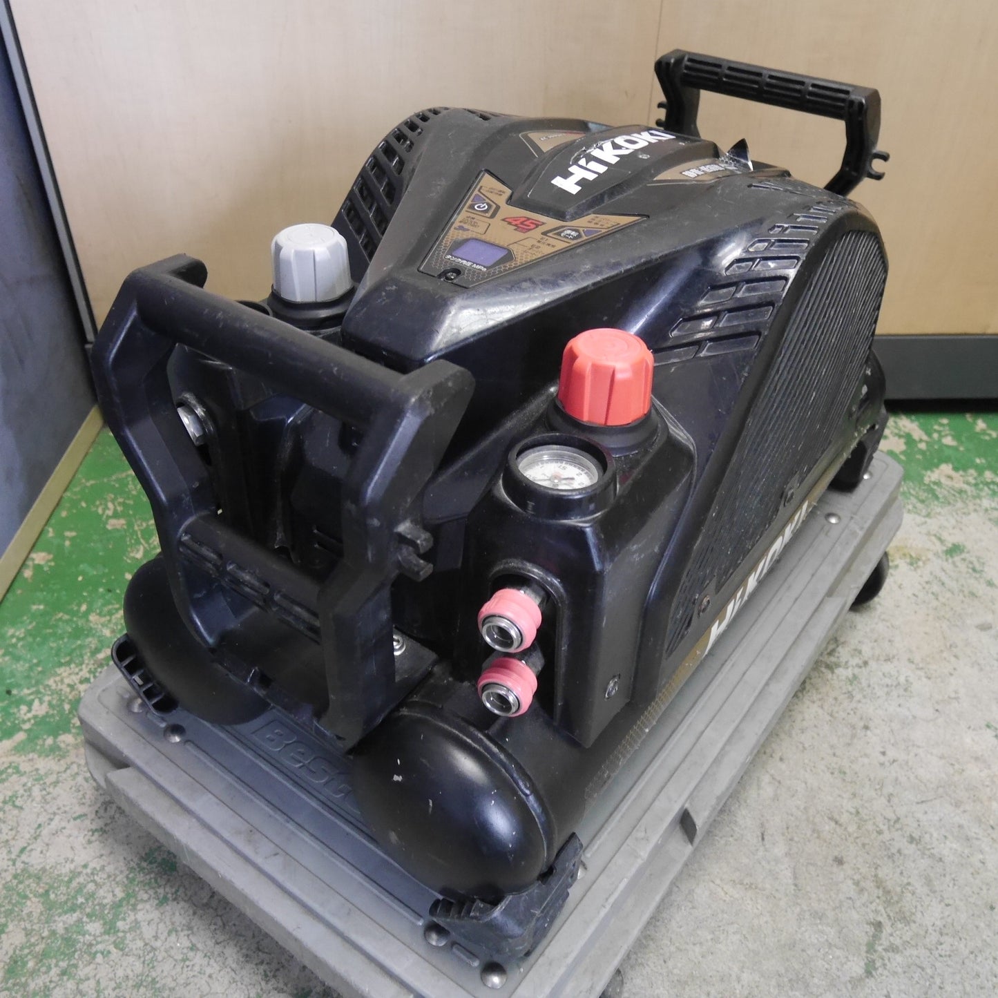 [送料無料] ☆HiKOKI ハイコーキ 高圧 エア コンプレッサー EC1445H3 改 45気圧 エアー ツール 工具 100V 現状品☆