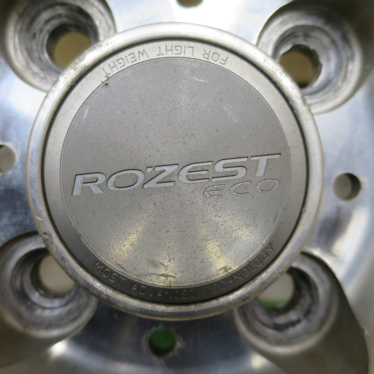 4本価格★ROZEST ECO ENKEI ローゼスト エコ エンケイ 15インチ ホイール 15×5.5J PCD100/4H★6050803NGホ