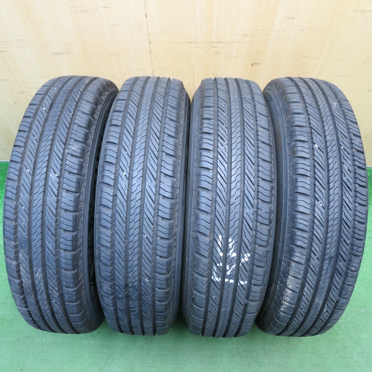 バリ溝！25年！9.5分★スズキ ジムニー 純正 ENKEI 175/80R16 ヨコハマ ジオランダー CV G058 16インチ エンケイ PCD139.7/5H★6040516HAノ