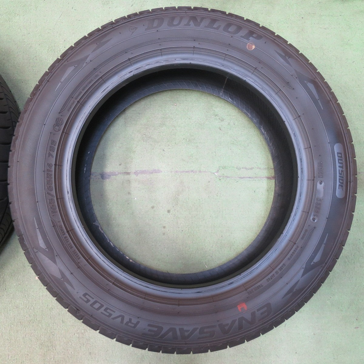 バリ溝！25年！9.5分以上★165/65R14 ダンロップ エナセーブ RV505 タイヤ 14インチ ルーミー タンク トール パッソ 等★6071404イノタ