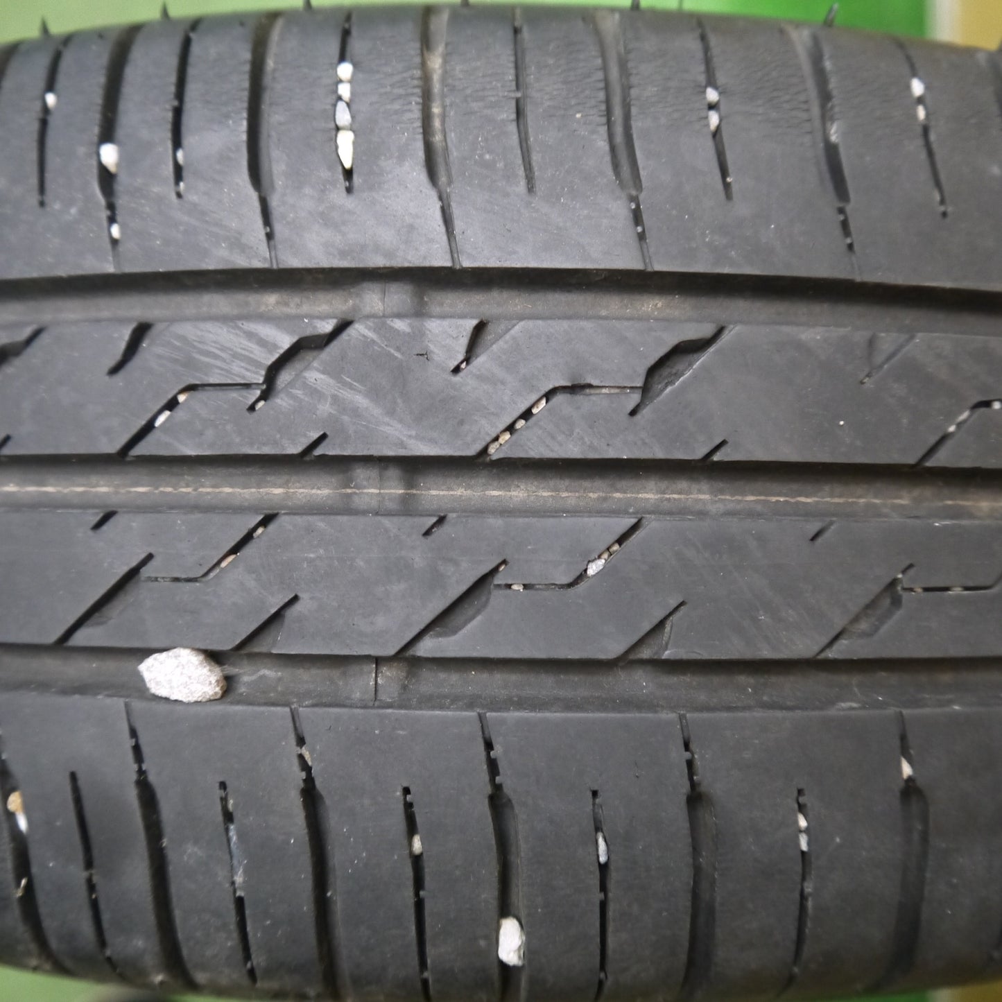 バリ溝！23年！8.5分！1本★ダイハツ タント カスタム 純正 165/55R15 エコファイン ECOFINE 15インチ PCD100/4H★6020402Hノ