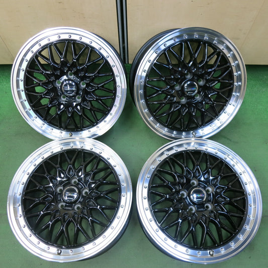 キレイ★STEINER AME 18インチ ホイール 18×7.5J シュタイナー PCD114.3/5H★5072307SYホ