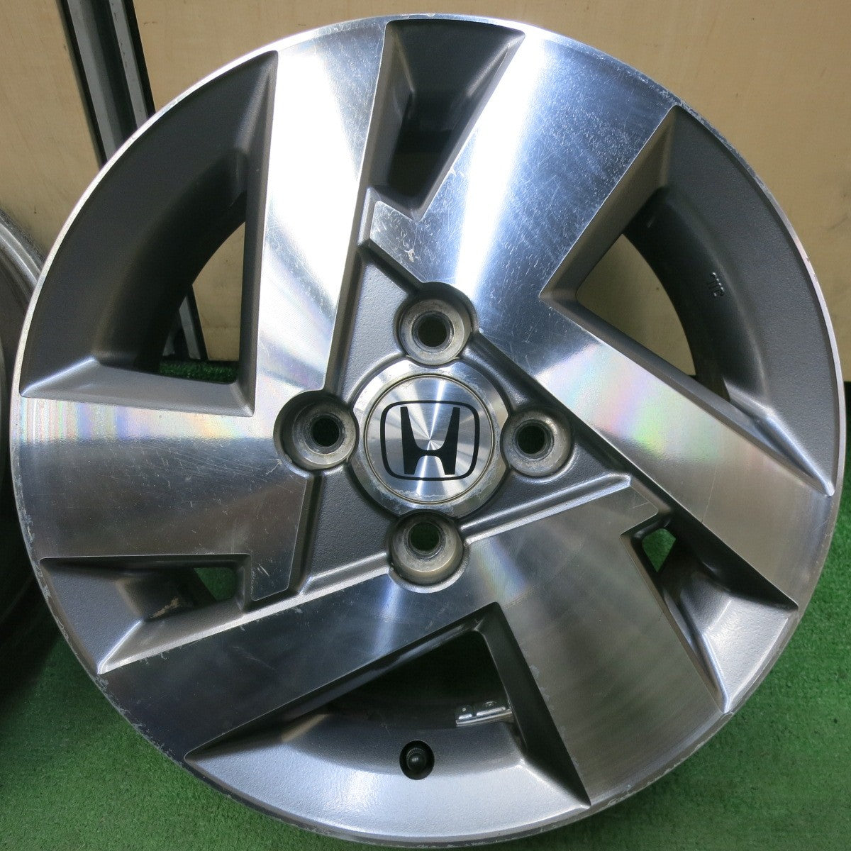 4本価格★ホンダ JE1 JE2 ゼスト スパーク 純正 ホイール 14インチ 14×4.5J PCD100/4H★5062411SYホ