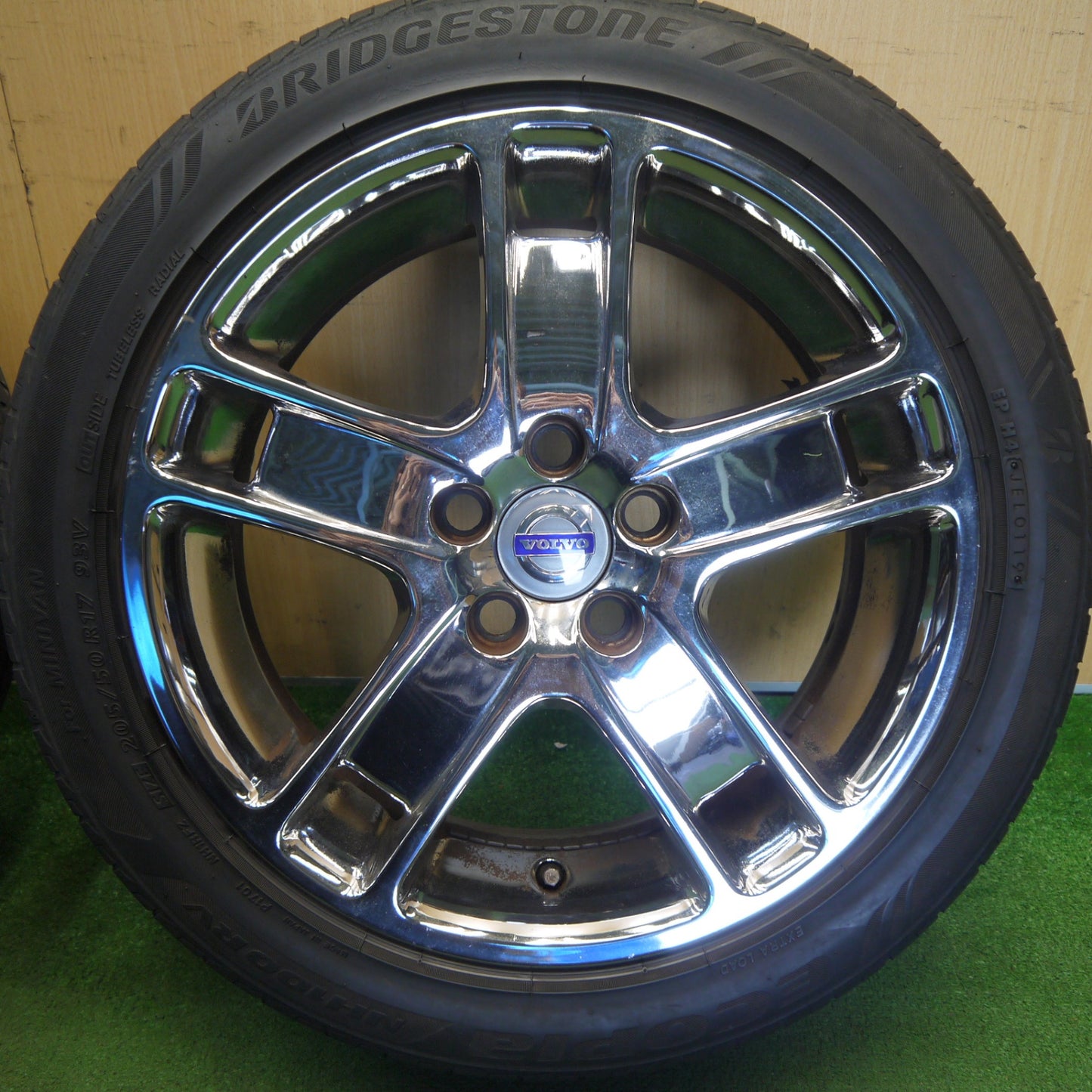 4本価格★ボルボ C30 純正 205/50R17 ブリヂストン エコピア NH100RV 17インチ PCD108/5H★6051209Hノ