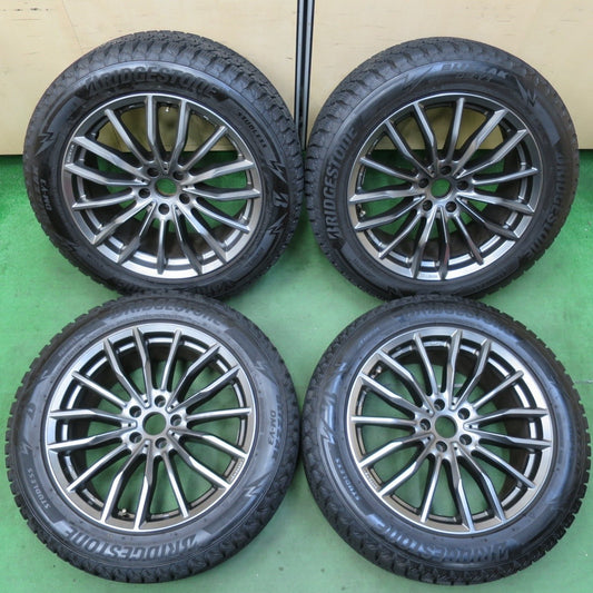 バリ溝！22年！キレイ！9.5分★BMW 等 MAK RAPP 265/50R19 スタッドレス ブリヂストン ブリザック DM-V3 19インチ ラップ PCD112/5H★5012401イス