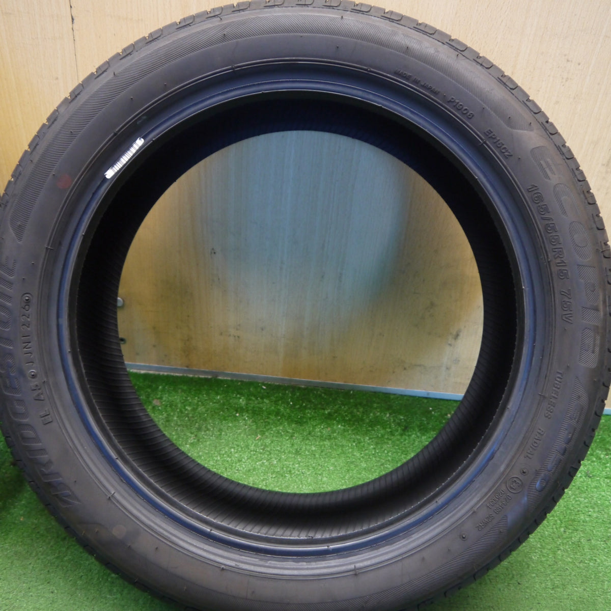 4本価格！26年◎165/55R15 ブリヂストン エコピア EP150 タイヤ 15インチ ワゴンR スペーシア デイズ ルークス 等◎6093002Hノタ