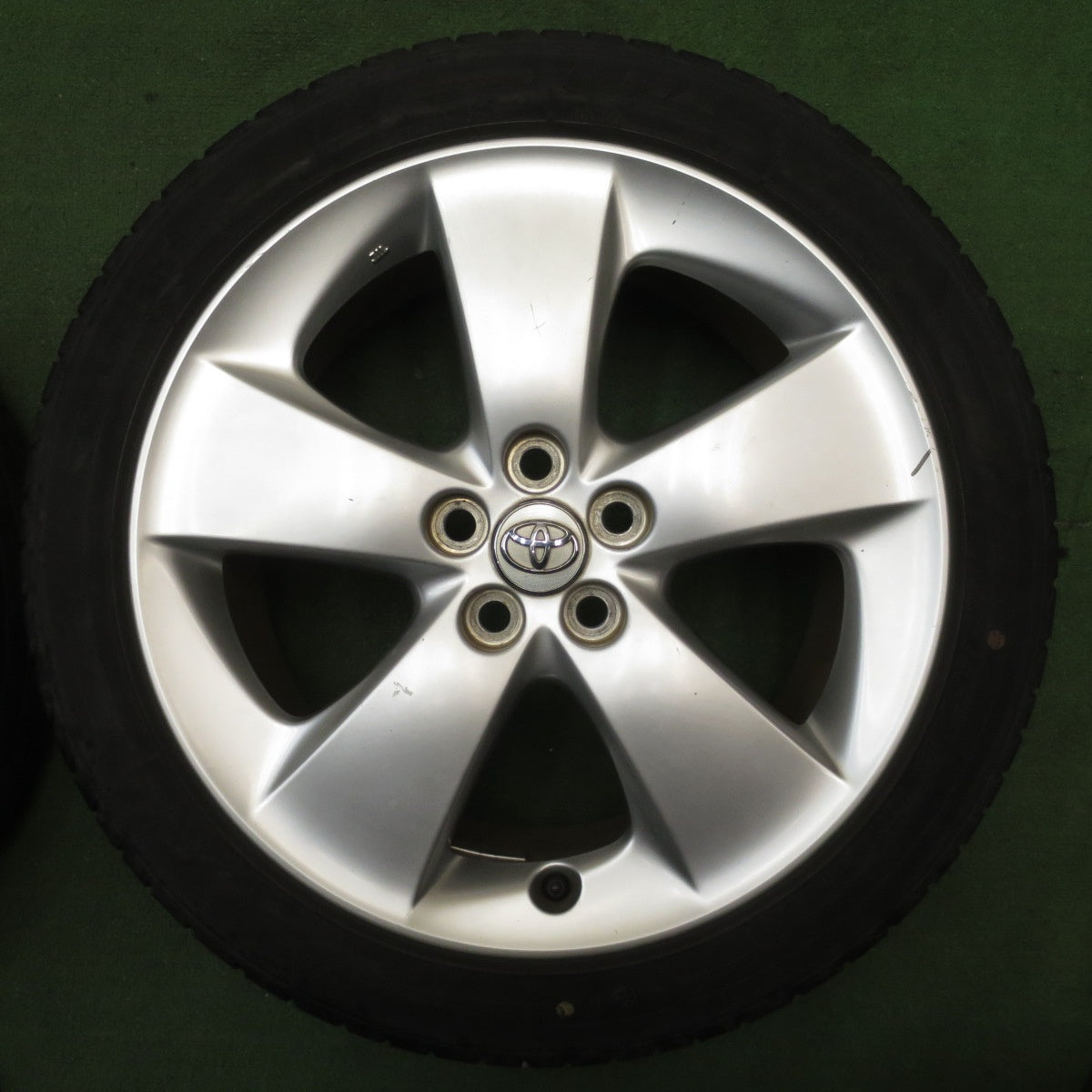 4本価格！22年★トヨタ 30系 プリウス 純正 215/45R17 マックストレック MAXIMUS M1 17インチ PCD100/5H★5070402NJノ
