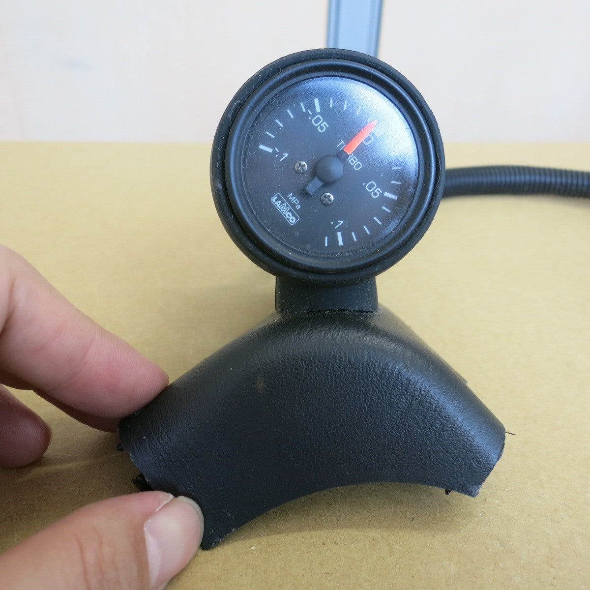 [送料無料] ◆LAMCO ブーストメーター ブースト計 型式 不明 ラムコ 測定器 現状品◆