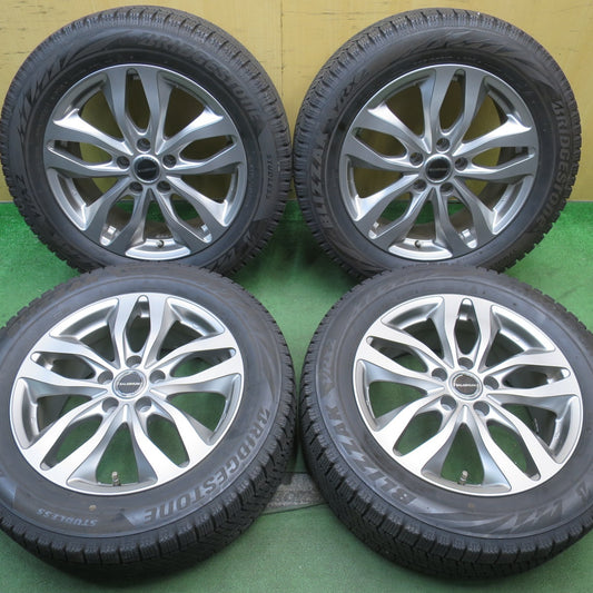 バリ溝！21年！キレイ！9.5分★スタッドレス 225/55R17 ブリヂストン ブリザック VRX2 BALMINUM バルミナ 17インチ PCD114.3/5H★5093004NJス