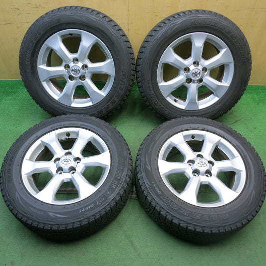 キレイ★トヨタ ヴァンガード 純正 225/65R17 スタッドレス ブリヂストン ブリザック DM-V1 17インチ PCD114.3/5H★5091101HAス