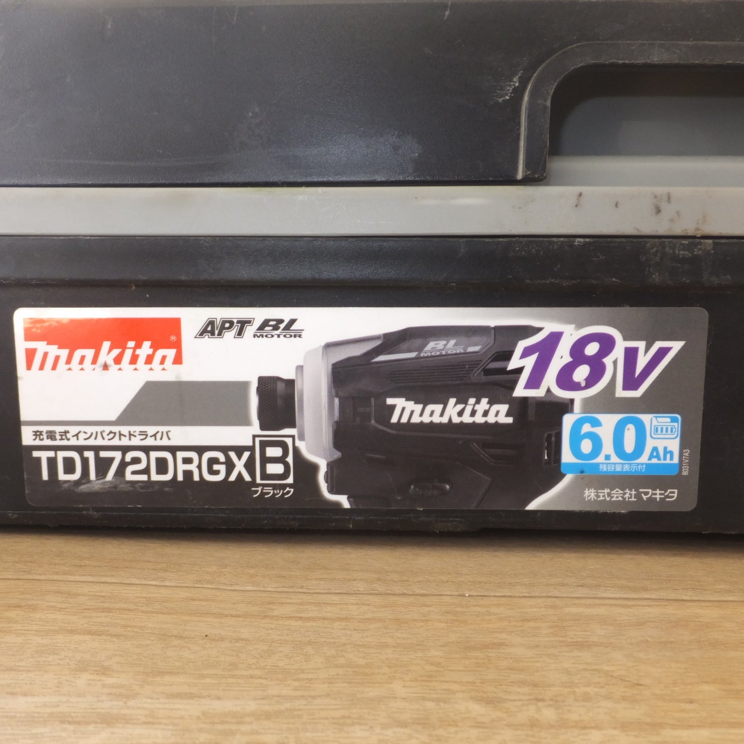 [送料無料] ★マキタ makita 充電式インパクトドライバ TD172DRGXB ブラック 18V　バッテリ 1個★