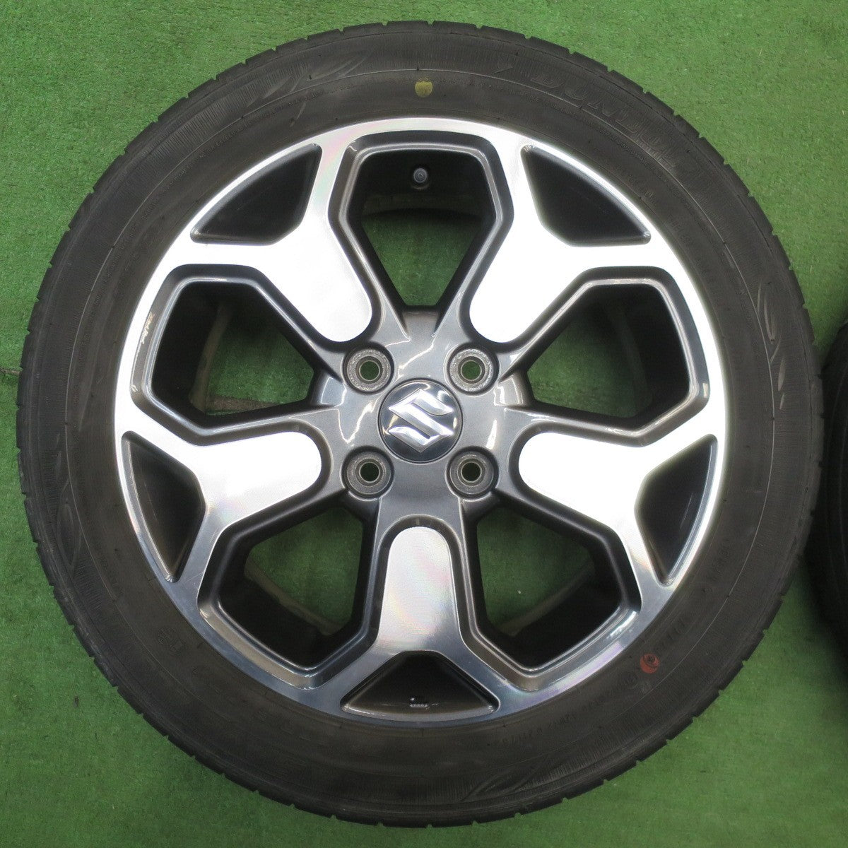 4本価格！23年★スズキ ハスラー 純正 165/60R15 ダンロップ エナセーブ EC300+ 15インチ PCD100/4H★6040904NJノ