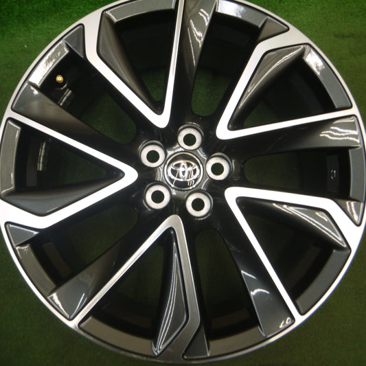 [送料無料] 新車外し！1本★トヨタ カローラ スポーツ GZ 純正 ホイール 18インチ 18×8J PCD100/5H★5022106Hホ