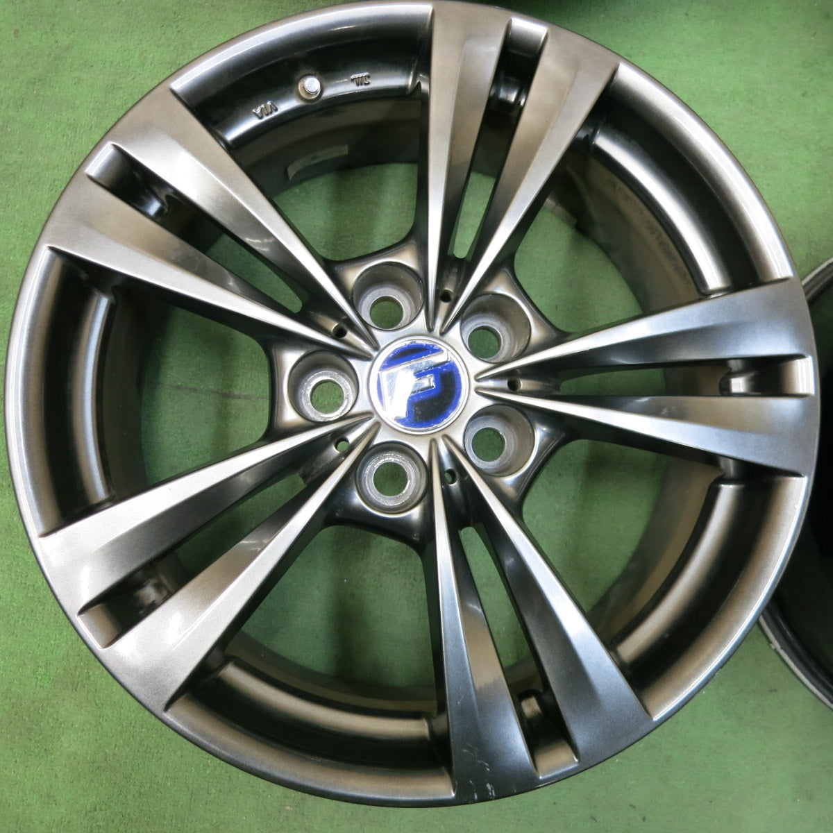 [送料無料] 4本価格★レクサス LS 等 Lehrmeister L-F LOUNGE 18インチ ホイール レアマイスター L-F ラウンジ 18×7.5J PCD120/5H★5012204SYホ