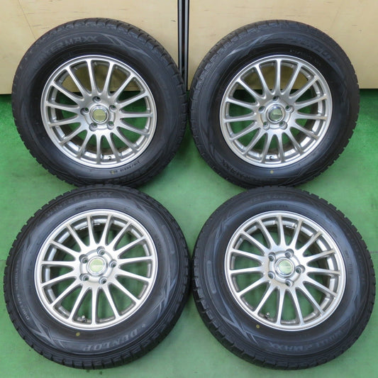 バリ溝！キレイ！9.5分★スタッドレス 215/65R16 ダンロップ ウインターマックス WM01 ECO FORME エコフォルム 16インチ PCD114.3/5H★5012103イス