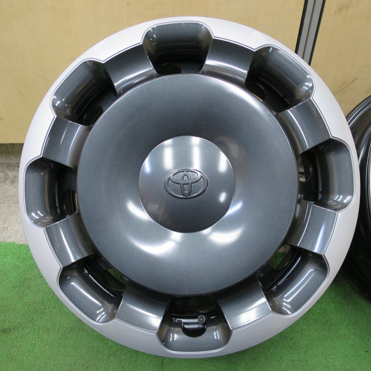 新車外し★トヨタ 10系 シエンタ Zグレード 純正 スチール ホイール 15インチ 15×5.5J PCD100/5H★6061203NGホ