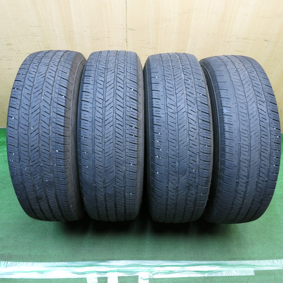 キレイ！22年◎JEEP ジープ JL ラングラー アンリミテッド サハラ 純正 255/70R18 ブリヂストン デューラー H/T 685 18インチ PCD127/5H◎6091105KKノ